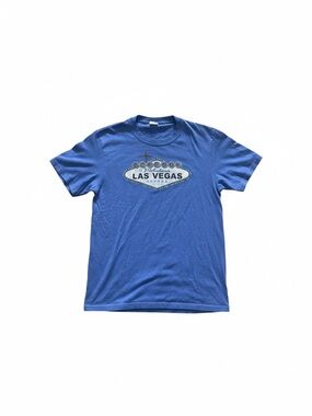 Port and Company Royal Blue Las Vegas Graphic Tee